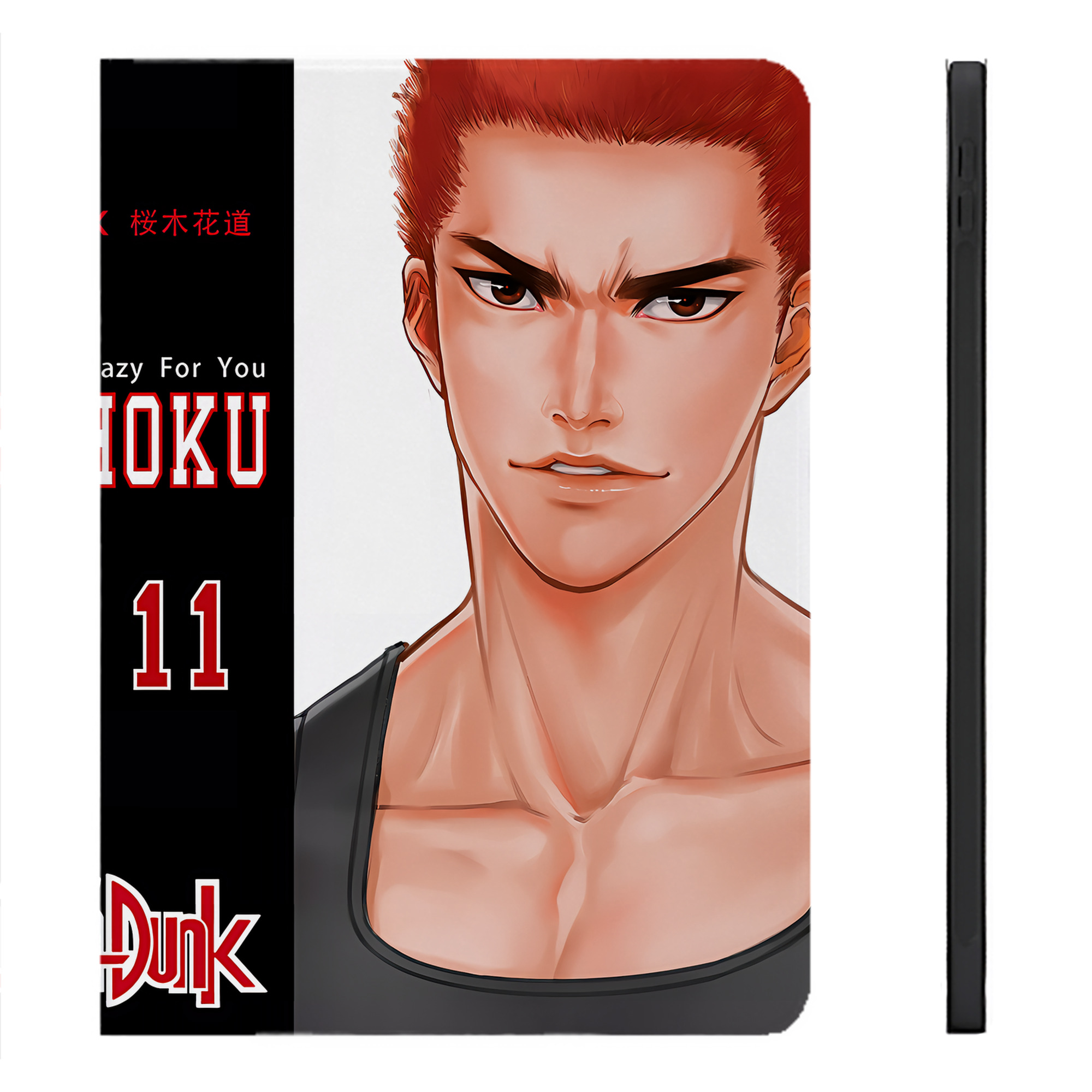 （画像用） SLAM DUNK／スラムダンク IPadケース ペンホルダー付き ブックスタイルデザイン